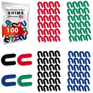 Glazelock Plastic Horseshoe Shims For Leveling 100 Piece Multipack, White. Fixed Price $34.99.