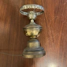 Fenton Brass Finish 10" Fitting Student Style Lamp Base. Fixed Price $200.00.