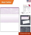 High Security Purple Marble Check Paper 500 Sheets, 11 Anti-fraud Features. Fixed Price $60.42.
