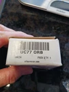Crl UC770RB Oil Rubbed Bronze Traditional Style Fixed Glass Panel U-clamp. Fixed Price $14.00.