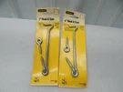 Lot Of 2, Stanley 6" Zinc Plated Hook & Eye, 75-0720 CD8440-6. Fixed Price $15.90.