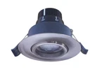 Armacost 3-3/8" 2700K Soft White Led Recessed Gimball Light Brushed Steel Trim. Fixed Price $7.19.