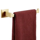 Towel Rack Stainless Steel Brushed Gold Wall Mount Hardware Kitchen Rustproof. Fixed Price $16.99.