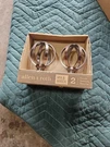 Round Globe Finials Allen + Roth Gunmetal Finish #1239784. Fixed Price $12.00.