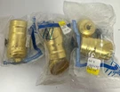 (lot Of 3) Leviton 261B Lampholder Gold Tone. Fixed Price $14.95.