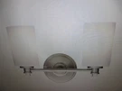 Kichler Joelson 14 In. 2-LIGHT Brushed Nickel Transitional Bathroom Vanity. Fixed Price $44.95.