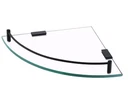 Acehoom AC-3GJ-B 14"W X 10" D 1.6" Bathroom Corner Glass Shelf Matte Black. Fixed Price $24.99.