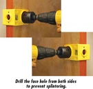 27003 Carbon-steel Lock Installation Kit With Guide Template For Wood Doors, .... Fixed Price $25.66.