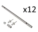 National N187-064 Qty 12 Sliding Door Extension Kits Stainless Steel. Fixed Price $84.99.