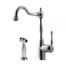 Traditional Kitchen Faucet With Side Spray Model REGSS-181-PC : Polished Chrome. Fixed Price $200.00.