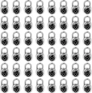 Combination Lock, Standard Dial Pack Of 48; Black Turnplate,. Fixed Price $227.99.