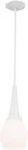 Kichler Deela 17" Light Pendant, White/satin Etched Cased Opal Glass - 52529WH. Fixed Price $60.00.