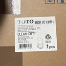 Toto Clean Mod. HDR101#WH (110V/120V) Surface-mounted High-speed Hand Dryer. Fixed Price $285.00.