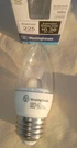 3W Torpedo Led Light Bulb Med Base Dimmable Warm White 3000K Westinghouse 33046. Fixed Price $9.85.