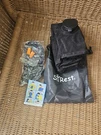 Skyrest Inflatable Head Neck Grey Travel Pillow With Eye Mask And Earplugs. Fixed Price $18.50.
