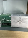 Hunter Newsome 52 Ceiling Fan Model 53319 Open Box White Reversible Blades. Fixed Price $89.99.