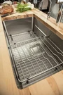 Franke PTX110-31 Pecera 31" 17" 9" Deep 18-GAUGE Single Bowl Kitchen Sink,. Fixed Price $858.14.