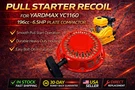 Pull Recoil Starter For Yardmax YC1160 Plate Compactor 196CC 6.5HP Engine. Fixed Price $24.95.