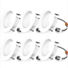 Sunco 6 Pack Retrofit Led Recessed Lighting 4" 5000K Daylight Dimmable #R1. Fixed Price $35.00.