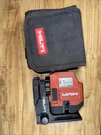 Hilti Pm 20-CG Tested & Calibrated Green Laser Level W/ Bracket Soft Case. Fixed Price $220.00.