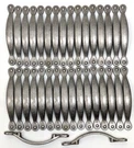 Amerock Cabinet Drawer Pulls Handles C-1590-1 Weathered Nickel 3" Centers Lot. Fixed Price $59.95.