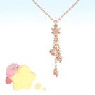 Kirby Of The Stars Twinkle Necklace Silver Pink Gold Coating U-treasure Jp. Fixed Price $308.60.