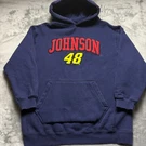 Vintage Chase Authentics Jimmie Johnson #48 Lowes Sweatshirt Mens Large Blue. Fixed Price $49.99.