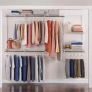 Rubbermaid Configurations Custom Closet Kit 4-8 Ft. Feet, White. Fixed Price $219.16.