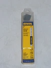 Irwin 1" Drill Bit Silver & Deming High Speed Steel 91164 - New Sealed. Fixed Price $18.00.