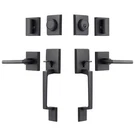 Gua Oyh Double Handleset With Lever - Matte Black (for Door). Fixed Price $69.17.