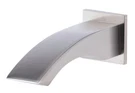 Alfi Brand AB3301 Curved Wall Mounted Tub Filler Bathroom Spout - Nickel. Fixed Price $114.00.