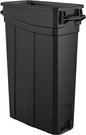 Suncast Mercial TCNH2030BK Narrow Trash Can With Handles, Height Width,. Fixed Price $53.03.