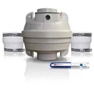 Suncourt Mitigation Kit 4" Fan, Couplers + Air Pressure Indicator. Fixed Price $169.95.