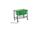 Alera FW60-1424BL Single-tier Rolling File Cart, 24W X 14D 21H, Black. Fixed Price $55.99.