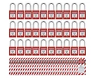 Tagout Locks Safety Padlock Loto Keyed Differently 30. Fixed Price $139.99.