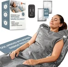Lifepro Bioremedy Infrared Sauna Blanket Large 36X76 New Sealed Black. Fixed Price $85.00.