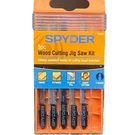 Spyder Jig Saw Blades 5 Pack Assorted Wood Cutting Kit T-shank Carbon Steel V. Fixed Price $6.26.