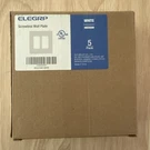 Elegrp 2-GANG Midsize Screwless Decorator/rocker Wall Plate, White (4-PACK). Fixed Price $7.99.