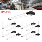 8 Pack 4FT Led Shop 6500K Daylight Fixture Utility Ceiling Lights Garage. Fixed Price $73.99.