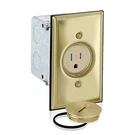 Leviton 5249-TFB 15A 125VAC Floor Box Receptacle Assembly Tamper Resistant. Fixed Price $90.17.