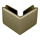 Brixwell BGTG90SBBRZ Brushed Bronze Beveled Style Degree Glass-to-glass Clamp. Fixed Price $39.48.