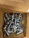 Box Of 50 - Everbilt Lag Screws Hex Head 5/16 In, Zinc Plated. Fixed Price $62.99.
