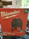 Milwaukee 0886-20 M18 18-VOLT Lithium-ion Cordless Jobsite Fan Tool-only. Fixed Price $170.00.