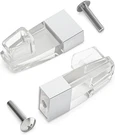 Compatible For Alumax Basco Shower Door Parts, Clear Acrylic Towel Bar. Fixed Price $23.99.