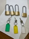 Lot Of New Brinks 40MM Solid Brass Keyed Padlock With 2.5 Shackle Clearance. Fixed Price $29.95.