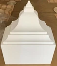 Ekena Millwork Coupling For Moulding Profiles 11"W X 5 1/2"P 13 3/4"H White. Fixed Price $25.00.