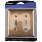 Amerelle Century 163TTBZ 2 Toggle Wall Plate Brushed Bronze Steel Sealed. Fixed Price $14.22.