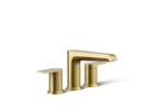 Kohler Hint T25740-4-2MB Deck-mount Bath Faucet Trim Box Dmg. Fixed Price $251.88.