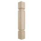 Ekena Millwork COL05X05X35KERW Kent Raised Panel Cabinet Column Top Block 6. Fixed Price $179.14.