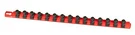 Ernst 8402 1/2" Drive Dura-pro Twist Lock Socket Organizer Rail Red. Fixed Price $14.99.